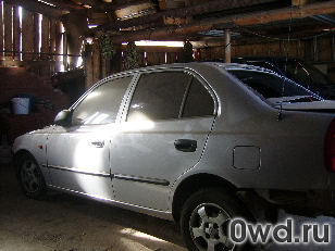 Битый автомобиль Hyundai Accent